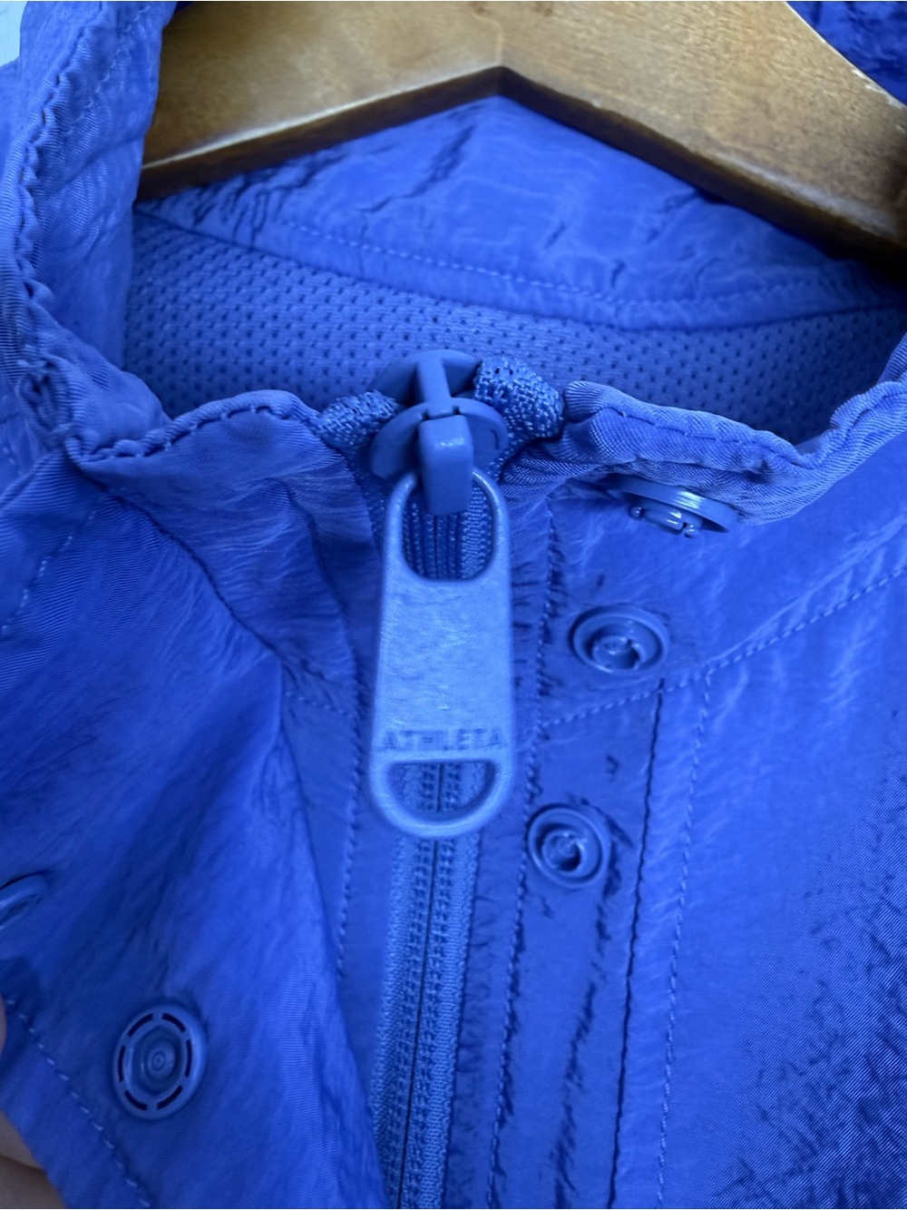 15: Athleta Arrival Jacket Dark Adonis Blue Size XS - Picture 2 of 6
